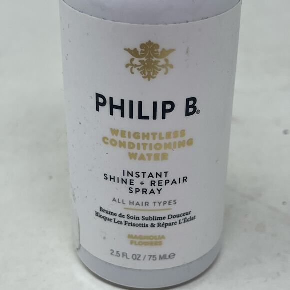 PHILIP B WEIGHTLESS CONDITIONING WATER "NEW" 2.5 FL OZ - Picture 2 of 3